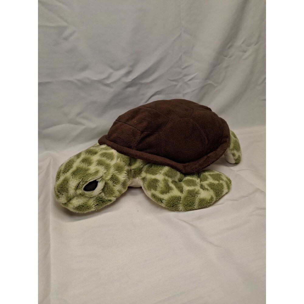 Spotted Sea Turtle Green Brown Plush Destination Nation Stuffed Animal